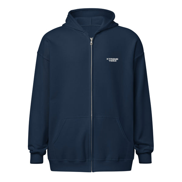 Xtreme Teez (Logo) Embroidered Zipped Unisex Hoodie – XtremeTeez