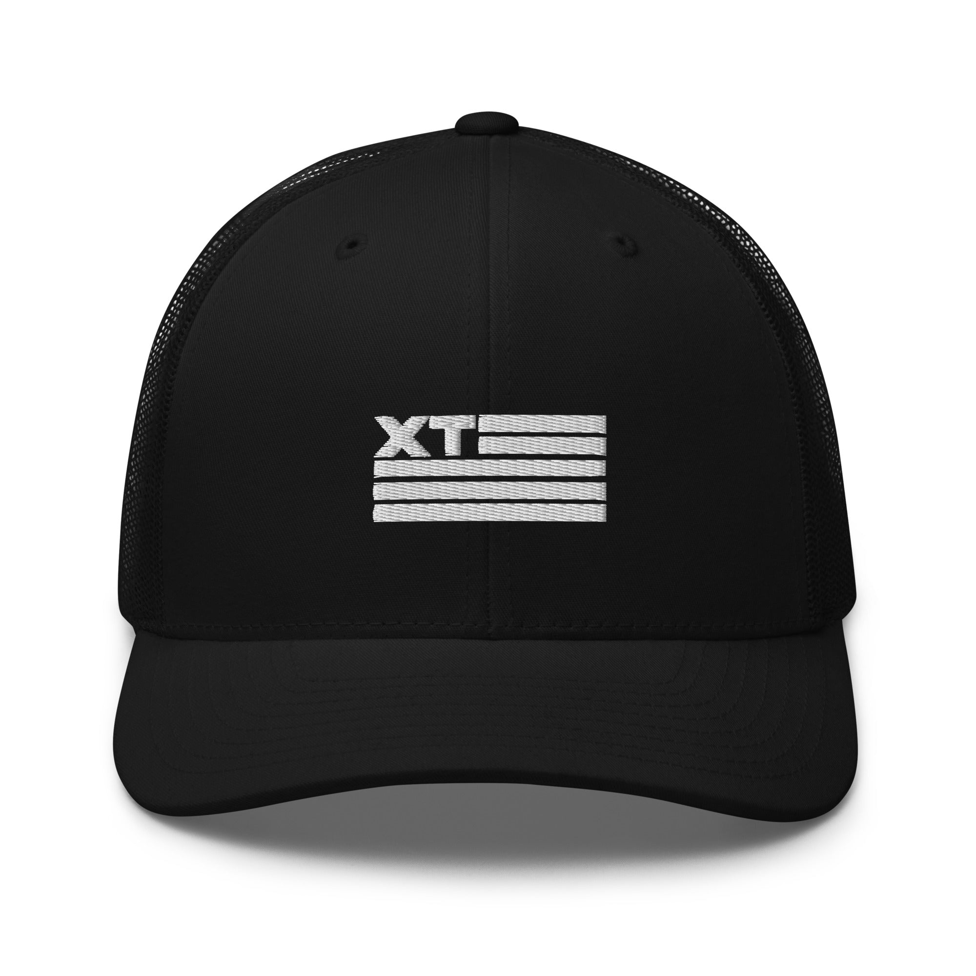 EGDE TRUCKER EX※XL Kansas City Trucker - Off-White x Black/Red – CityBrimCo.